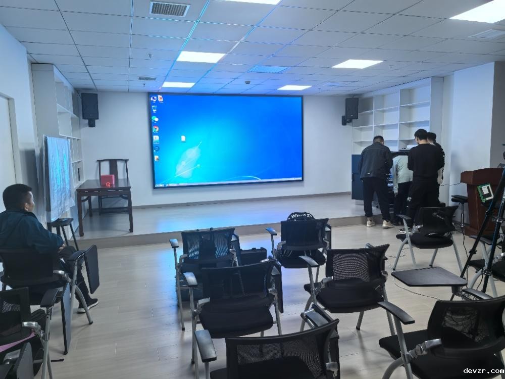 上海闵行YM公司培训室LED大屏